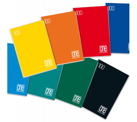 Maxiquaderno One Color - A4 - punto metallico - quadretto 10 mm - con margine - 18+1 fogli - 100 gr - Blasetti - 2279 - 8007758222793 - DMwebShop
