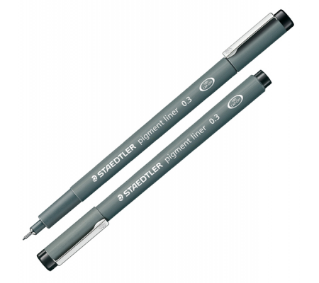 Pennarello Pigment Liner 308 - nero - 0,3 mm - Staedtler - 308 03-9 - 4007817330418 - DMwebShop