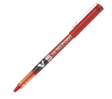 Roller Hi Tecpoint V5 - punta 0,5 mm - rosso - Pilot - 011692 - 4902505085697 - DMwebShop