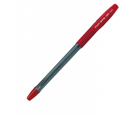 Penna a sfera BPS GP - punta media 1 mm - rosso - Pilot - 001587 - 4902505142802 - DMwebShop