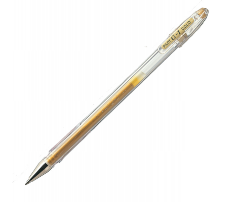 Penna sfera gel G 1 - punta 0,7 mm - gold - Pilot - 001681 - 4902505156342 - DMwebShop