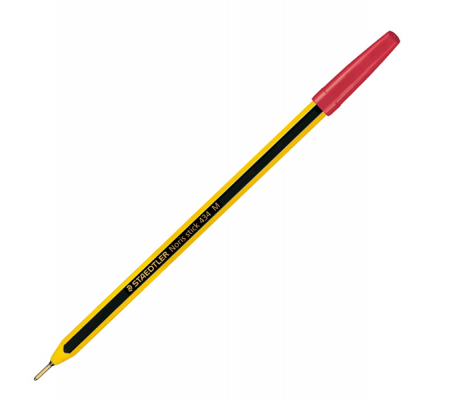 Penna a sfera Noris Stick - punta 1 mm - rosso - conf. 20 pezzi - Staedtler - 43402 - 4007817410998 - DMwebShop