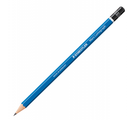 Matita di grafite Mars Lumograph 100 - gradazione 6H - Staedtler - 100-6H - 4007817104293 - DMwebShop