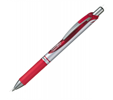 Roller a scatto Energel XM Click - punta 0,7 mm - rosso - Pentel - BL77-BO - 4902506070968 - DMwebShop