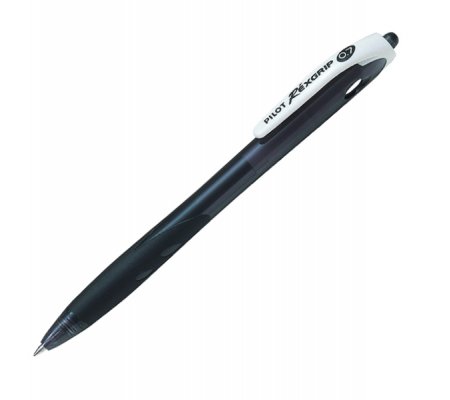 Penna a sfera a scatto Rexgrip Begreen - punta 0,7 mm - nero - Pilot - 040015 - 4902505326325 - DMwebShop