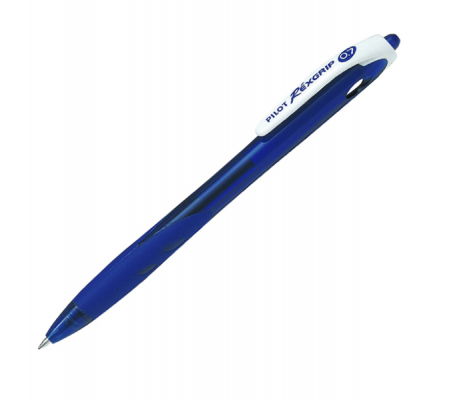 Penna a sfera a scatto Rexgrip Begreen - punta 0,7 mm - blu - conf. 10 pezzi - Pilot - 040016 - 4902505326349 - DMwebShop