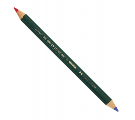 Matita bicolore grossa - rosso-blu - Faber Castell - 117500 - 4005401175001 - DMwebShop