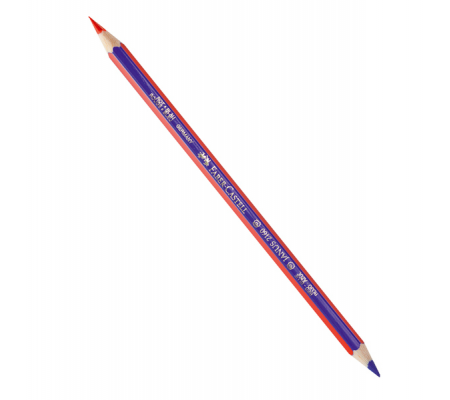 Matita bicolore sottile - rosso-blu - Faber Castell - 116000 - DMwebShop