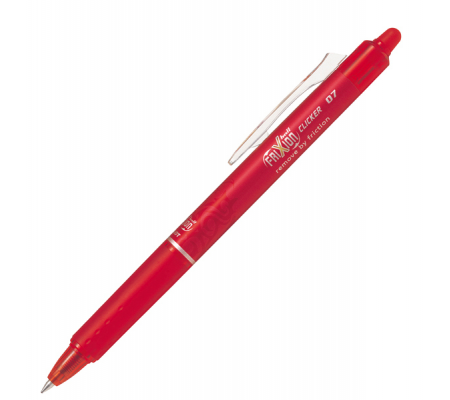 Penna a sfera a scatto Frixionball Clicker - punta 0,7 mm - rosso - cancellabile - Pilot - 006792 - 4902505417504 - DMwebShop