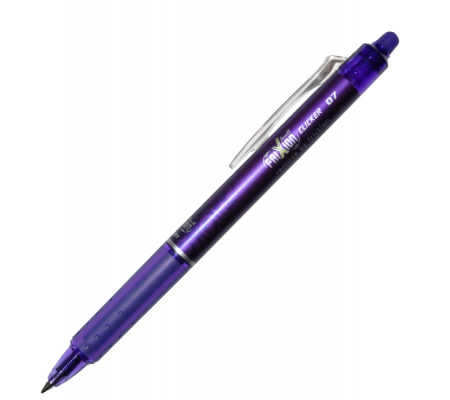 Penna a sfera a scatto Frixionball Clicker - punta 0,7 mm - viola - cancellabile - Pilot - 006795 - 4902505417535 - DMwebShop