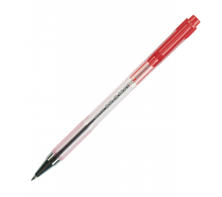 Penna a sfera a scatto BP S Matic - punta media 1 mm - rosso - conf. 12 pezzi - Pilot - 001622 - 4902505156434 - DMwebShop