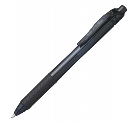 Roller a scatto Energel x Click BL110 - punta 1 mm - nero - Pentel - BL110-AX - 884851008800 - DMwebShop