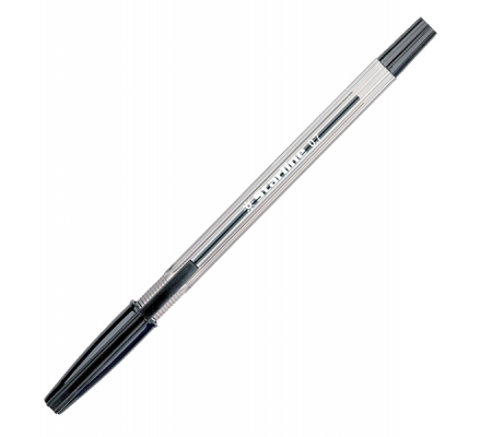 Penna a sfera - con cappuccio - punta fine 0,7 mm - nero - conf.50 pezzi - Starline - STL1105. - 8025133030566 - DMwebShop