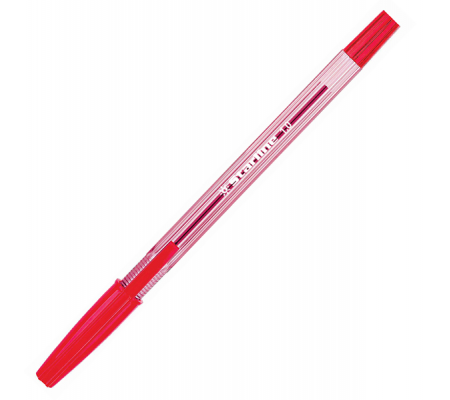 Penna a sfera con cappuccio - punta media 1 mm - rosso - conf. 50 pezzi - Starline - STL1109. - 8025133030665 - DMwebShop