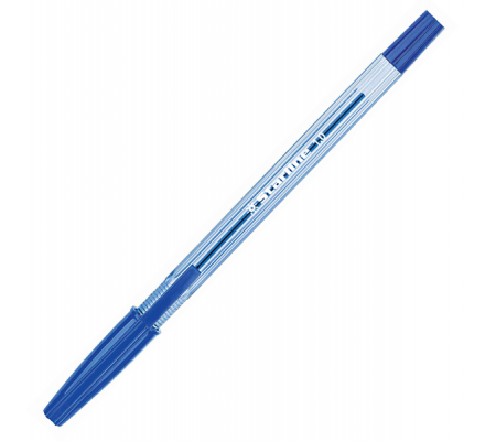 Penna a sfera con cappuccio - punta media 1 mm - blu - conf. 50 pezzi - Starline - stl1110. - 8025133030672 - DMwebShop