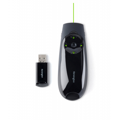 Telecomando Presenter Expert con puntatore laser verde - Kensington - K72426EU - 085896724261 - DMwebShop