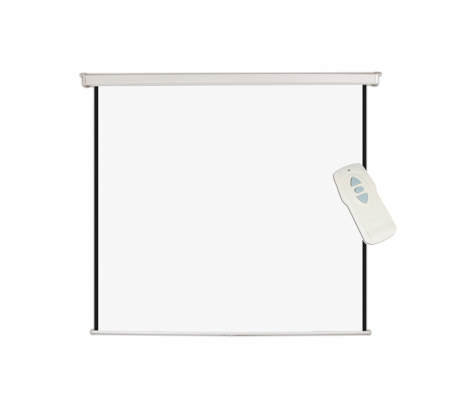 Schermo elettrico di proiezione - 180 x 180 cm - bianco - Bi-office - 9D006013 - DMwebShop