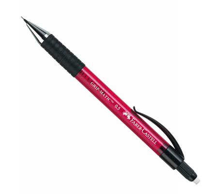 Portamine Grip Matic - 0,5 mm - fusto rosso - Faber Castell - 137521 - DMwebShop