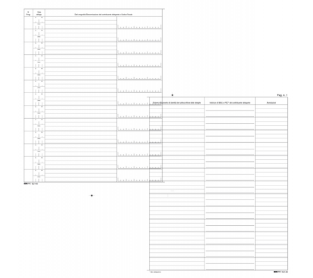 Registro cronologico - 31 x 24,5 cm - 14 pagine - Edipro - E2149 - 8023328214906 - DMwebShop