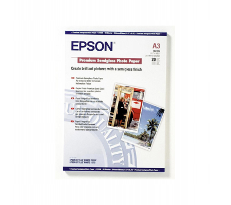 Carta fotografica semilucida Premium - Epson - C13S041334 - 010343829992 - DMwebShop