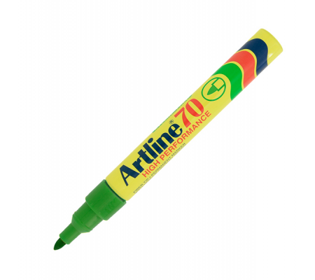 Marcatore permanente A 70 - punta tonda - 1,5 mm - verde - Artline - A70V - 4974052801334 - DMwebShop