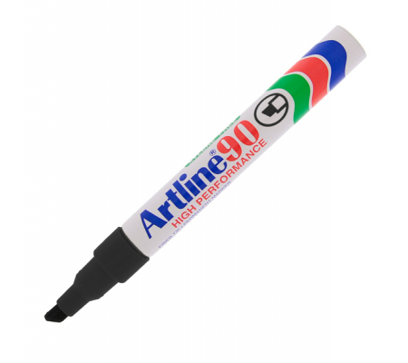 Marcatore permanente A 90 - punta scalpello - 2 - 5 mm - nero - Artline - A90N - 4974052802300 - DMwebShop