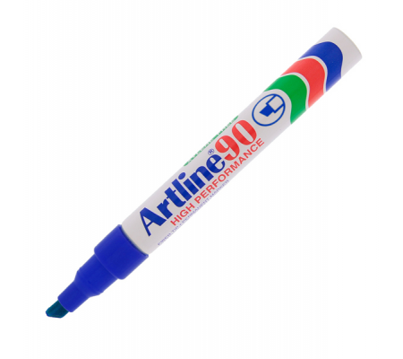 Marcatore permanente A 90 - punta scalpello - 2 - 5 mm - blu - Artline - A90B - 4974052802317 - DMwebShop