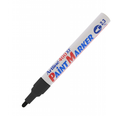 Marcatore permanente A 400 - a vernice - punta tonda - 2,3 mm - nero - Artline - A400N - 4974052820007 - DMwebShop