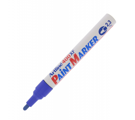 Marcatore permanente a vernice A 400 - punta tonda - 2,3 mm - blu - Artline - A400B - 4974052820014 - DMwebShop