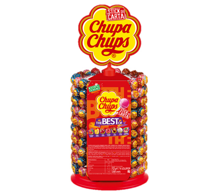 Chupa Chups - conf. 200 pezzi - 9300600 - 08404496 - DMwebShop