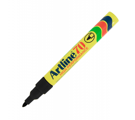 Marcatore permanente A 70 - punta tonda - 1,5 mm - nero - Artline - A70N - 4974052801303 - DMwebShop