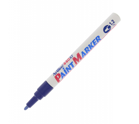 Marcatore permanente A 440 - a vernice - punta tonda fine - 1,2 mm - blu - Artline - A440B - 4974052820410 - DMwebShop