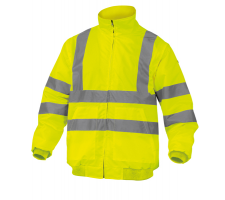 Giubbotto alta visibilita' Reno HV - poliestere-poliuretano - taglia XXL - giallo fluo - Deltaplus - RENHVJAXX - 3295249161989 - DMwebShop