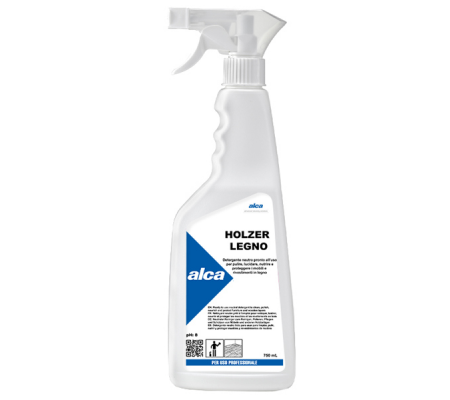 Detergente legno Holzer - trigger da 750 ml - Alca - ALC1134 - 8032937574059 - DMwebShop