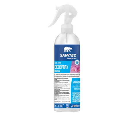 Deo spray emozioni fiorite - 300 ml - Sanitec - 3050 - 8054633836453 - DMwebShop