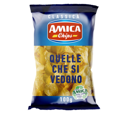 Patatina classica - 100 gr - Amica Chips - AM100 - 0118008714003507 - DMwebShop