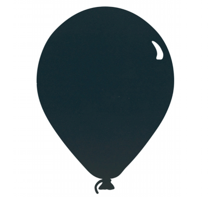 Lavagna da parete Silhouette - 39,6 x 29 cm - forma palloncino - nero - Securit - FB-BALLOON - 8719075286098 - DMwebShop