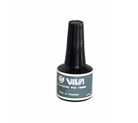 Inchiostro per cuscinetti - a base d'olio - 30 gr - nero - Viva - 360N-Black - 8014035022496 - DMwebShop