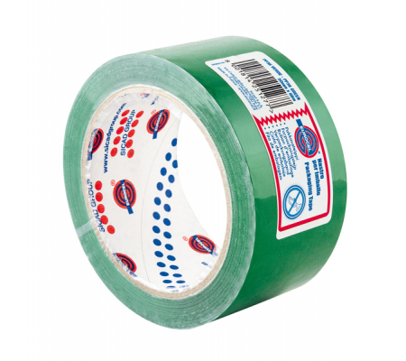 Nastro adesivo - PP 36NN - 50 mm - verde - rotolo da 66 mt - Eurocel - 006111366 - 8001814251277 - DMwebShop