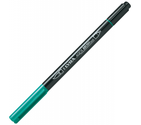 Pennarello Aqua Brush Duo - punte 2-4 mm - verde notte - Lyra - L6520055 - 4084900662076 - DMwebShop