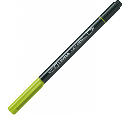 Pennarello Aqua Brush Duo - punte 2-4 mm - still de grain giallo - Lyra - L6520070 - 4084900662168 - DMwebShop