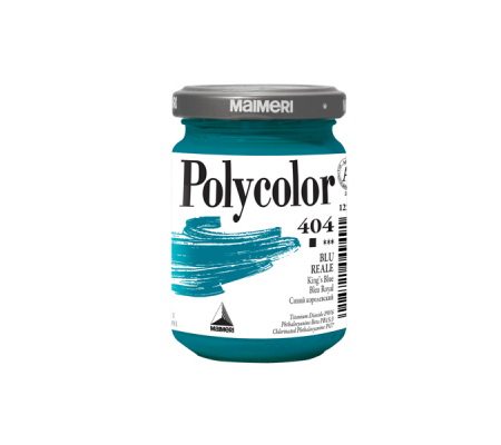 Colore vinilico Polycolor - 140 ml - blu reale - Maimeri - M1220404 - 8018721049491 - DMwebShop