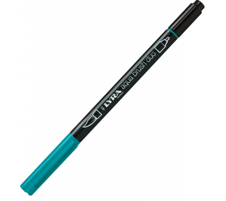 Pennarello Aqua Brush Duo - punte 2-4 mm - verde Paolo Veronese - Lyra - L6520061 - 4084900603710 - DMwebShop