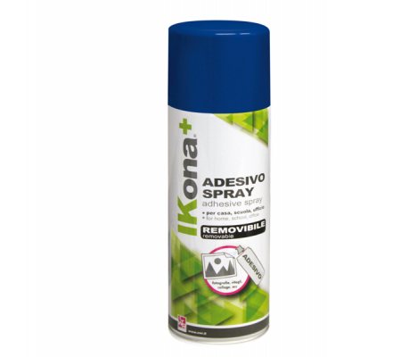 Adesivo spray - rimovibile - 400 ml - IKona+ - T113 - 8004957030525 - DMwebShop