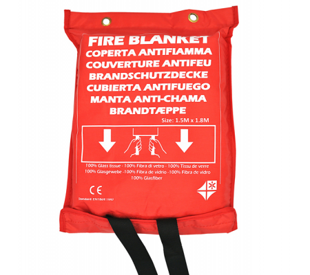 Coperta antifiamma - EN 1869 - 150 x 180 cm - Pvs - COP215/A - 0108034028011849 - DMwebShop