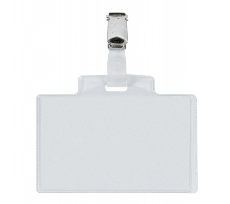 Portanome Pass 3E - metallo con clip - 9,5 x 6 cm - conf. 10 pezzi - Sei Rota - 318410 - 8004972028668 - DMwebShop