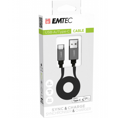 Cavo USB-A to type C T700 - Emtec - ECCHAT700TC - 3126170158147 - DMwebShop