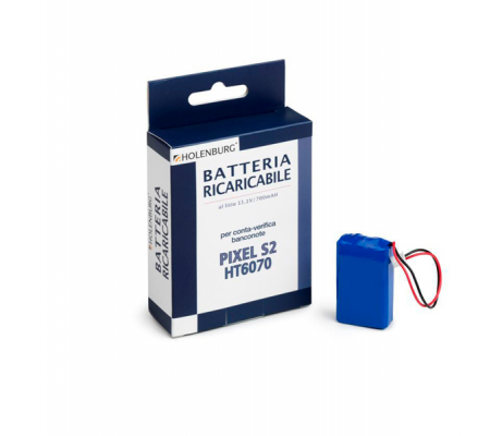 Batteria ricaricabile per conta-verifica-banconote Pixel S2 - Holenburg - 3349B - 8028422133498 - DMwebShop