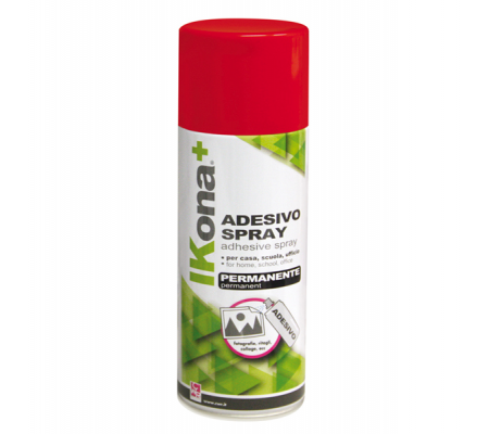 Adesivo spray - permanente - 400 ml - IKona+ - T114 - 8004957030532 - DMwebShop