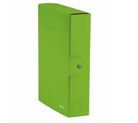 Scatola progetto WOW - dorso 8 cm - verde lime - Leitz - 39670054 - 4002432535002 - DMwebShop